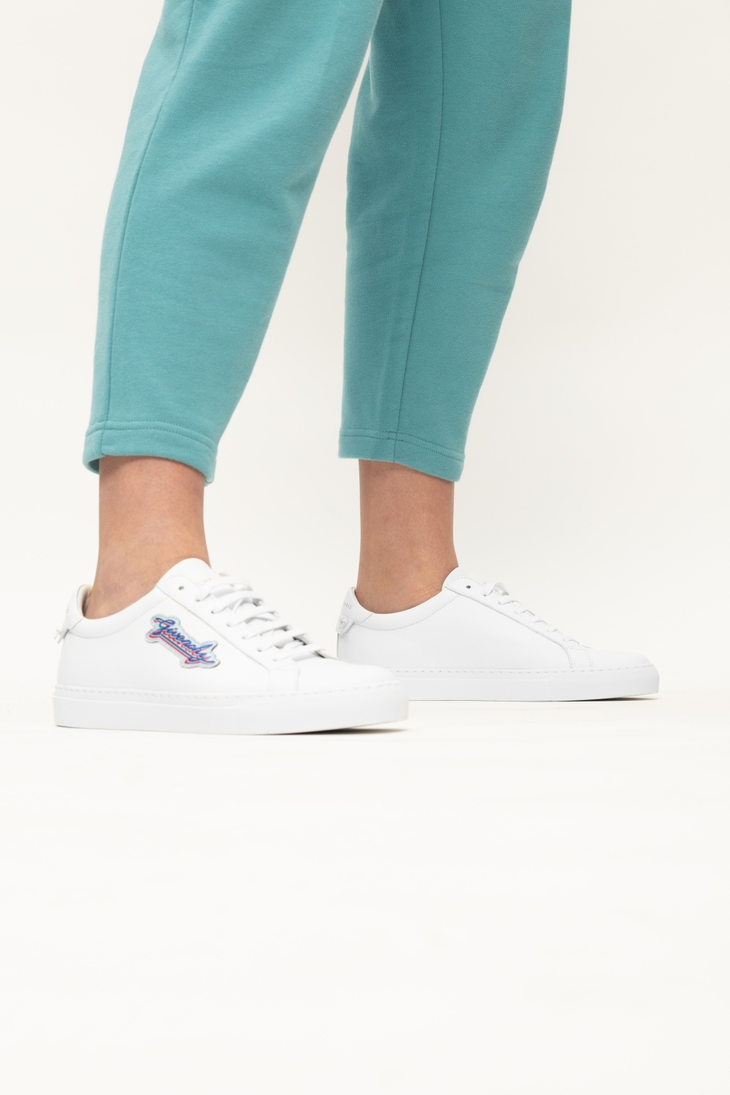 Givenchy Logo-patch Sneakers In White