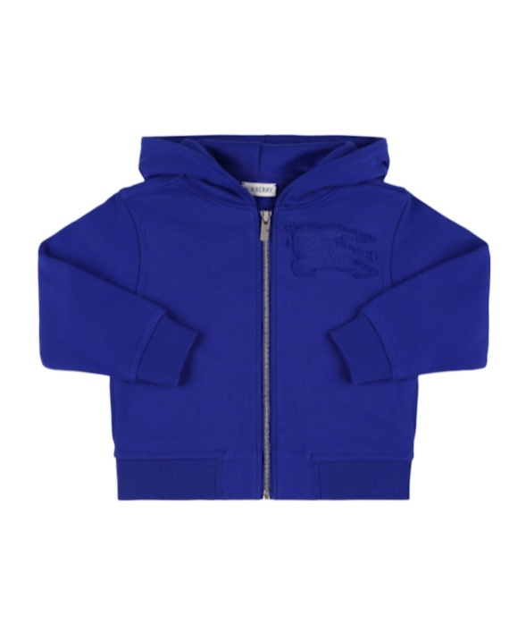 Burberry Zippered Hooded Sweatshirt