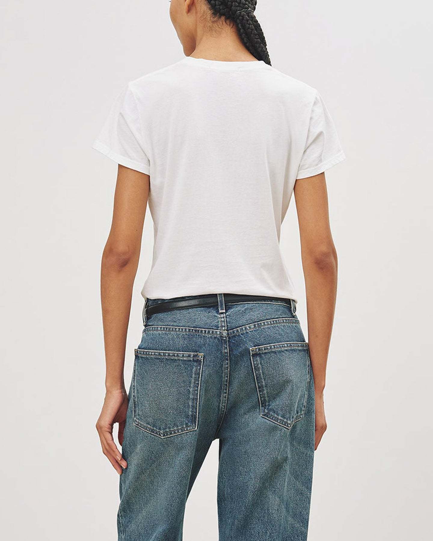 Nili Lotan Open-necked Black Shirt In White