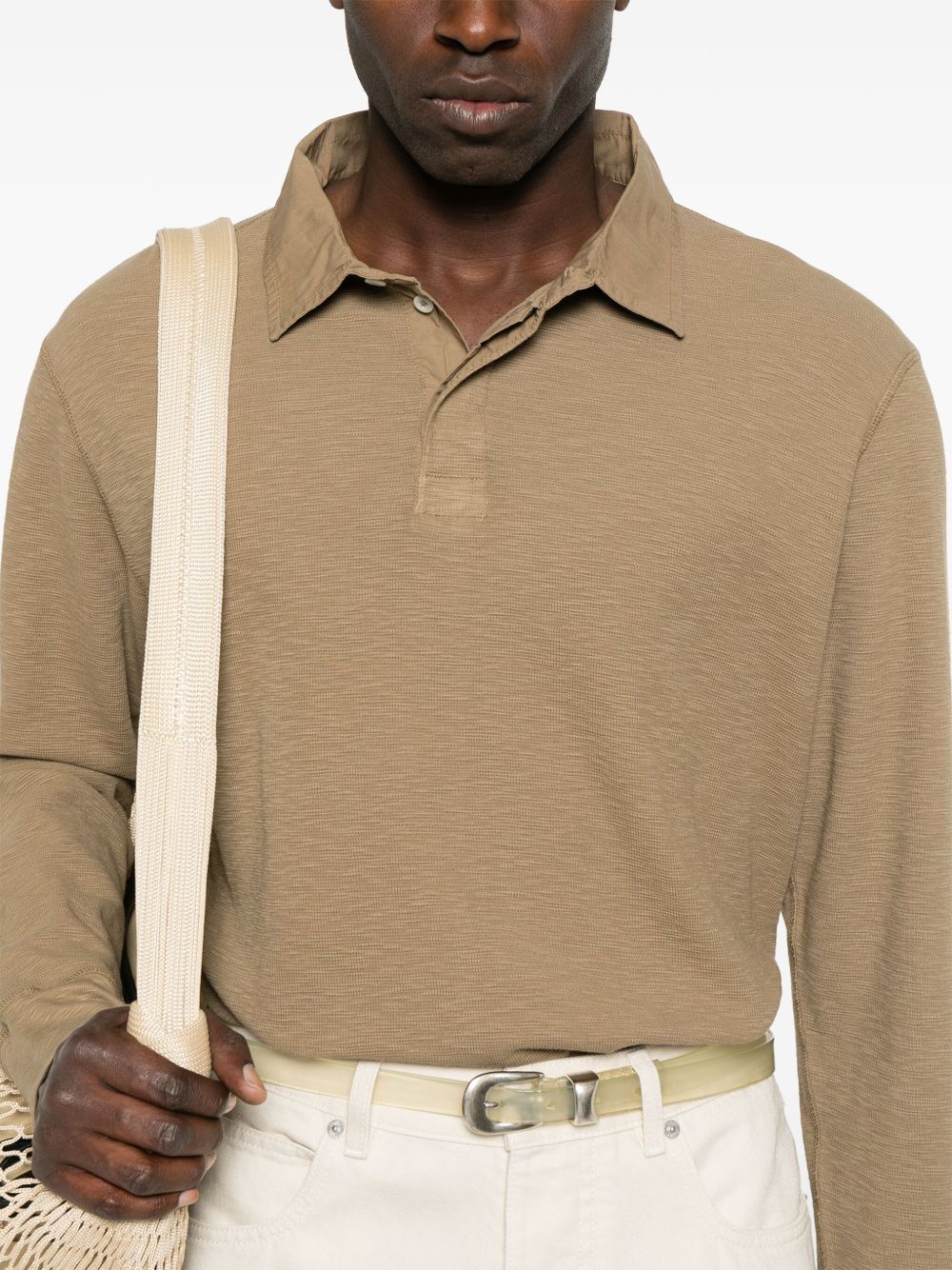 Sunflower Light Brown Cotton Polo
