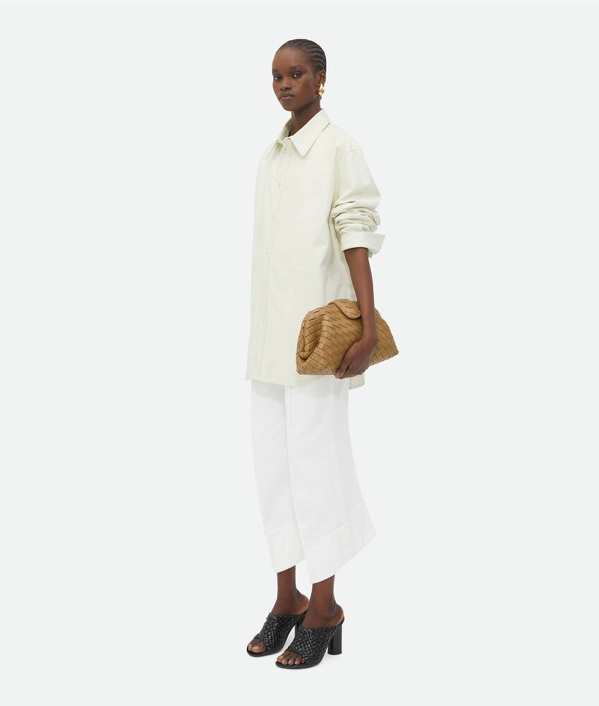 Bottega Veneta Teen Lauren 1980 Bag With Chain In Nude