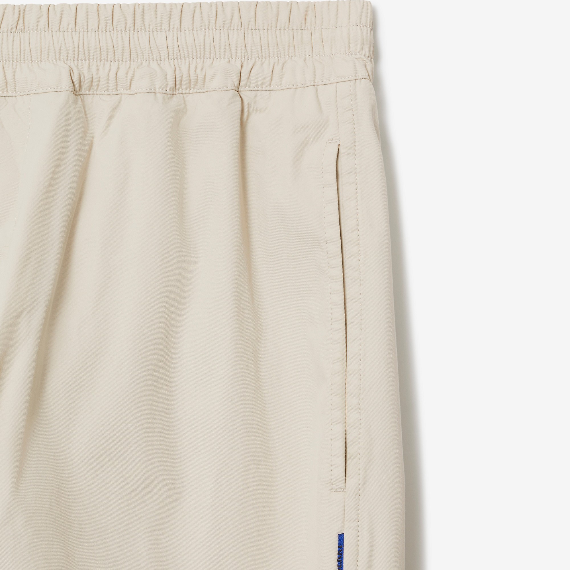 Burberry Straight-leg Drawstring Trousers In Ivory