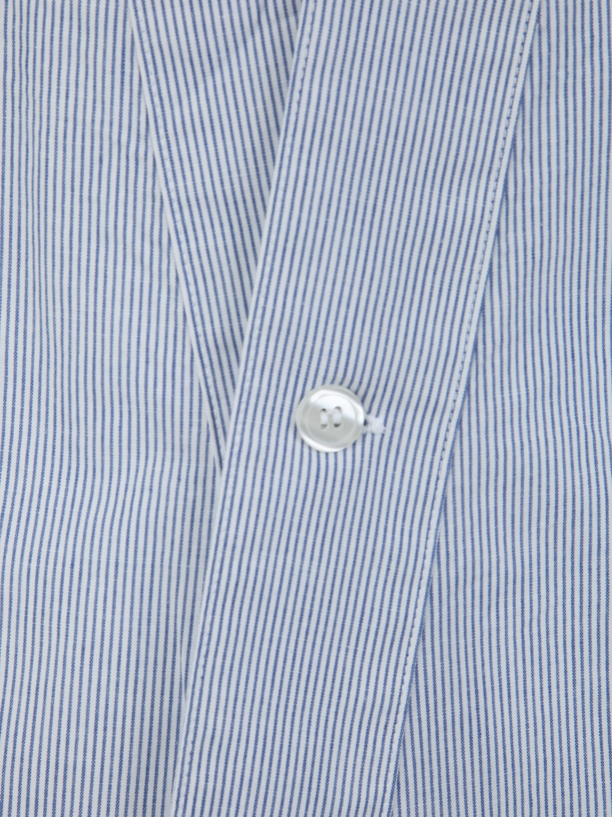 Greg Lauren Blue Striped Winged Gl1 Shirt In Gray