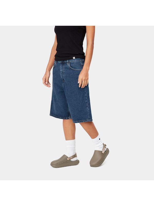 Carhartt Brandon Denim Bermuda Shorts In Blue