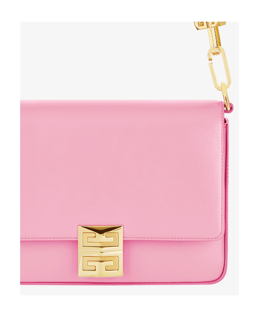 Givenchy Leather Shoulder Bag In Pink