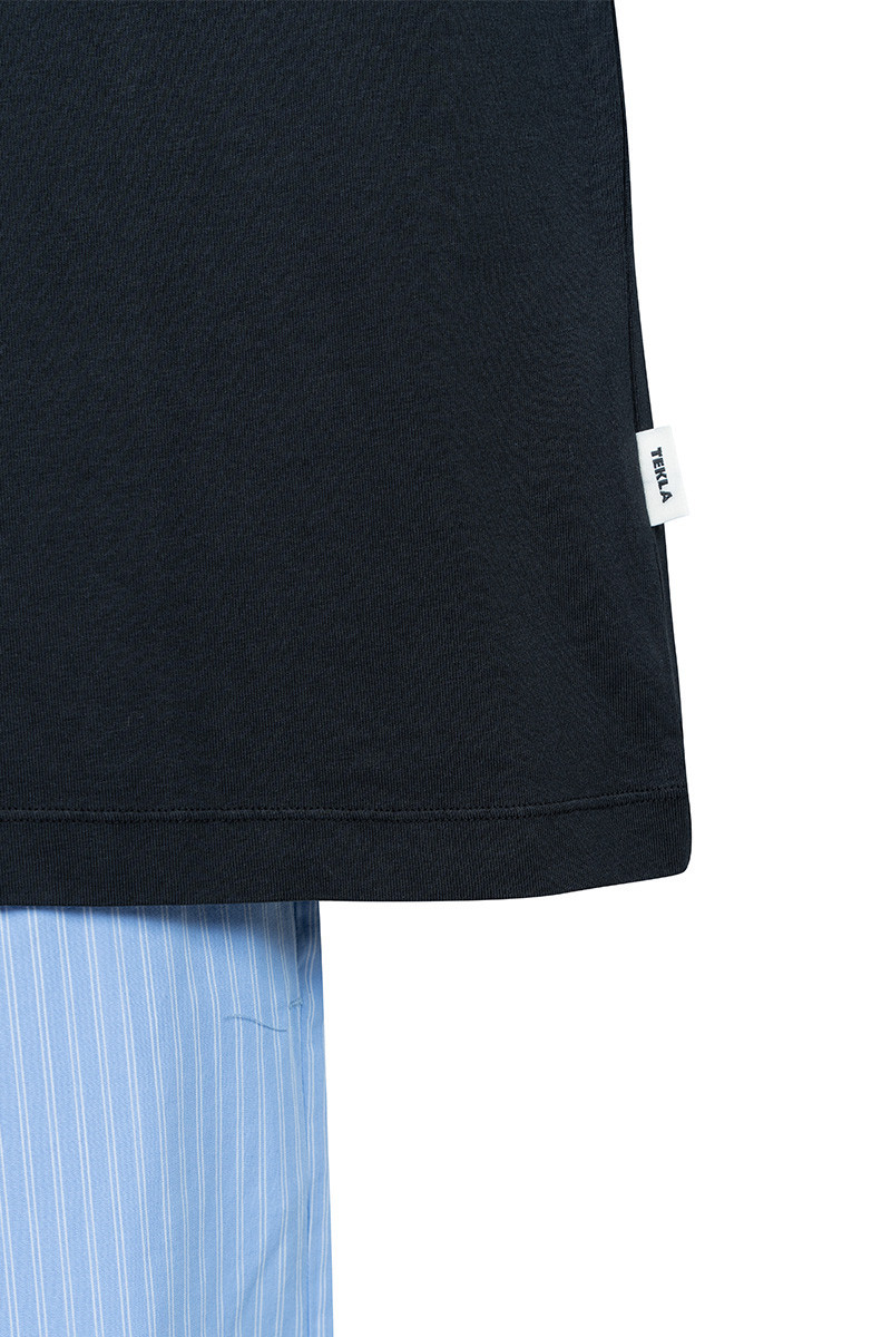 Tekla Long-sleeved T-shirt In Black