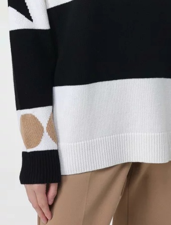 Max Mara Dirce Wool And Cashmere Sweater In Black