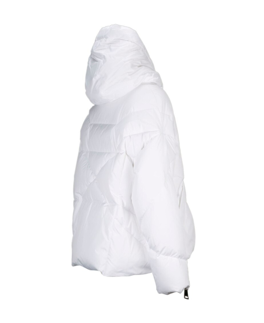 Khrisjoy Iconic Hooded Puffer Jacket In White