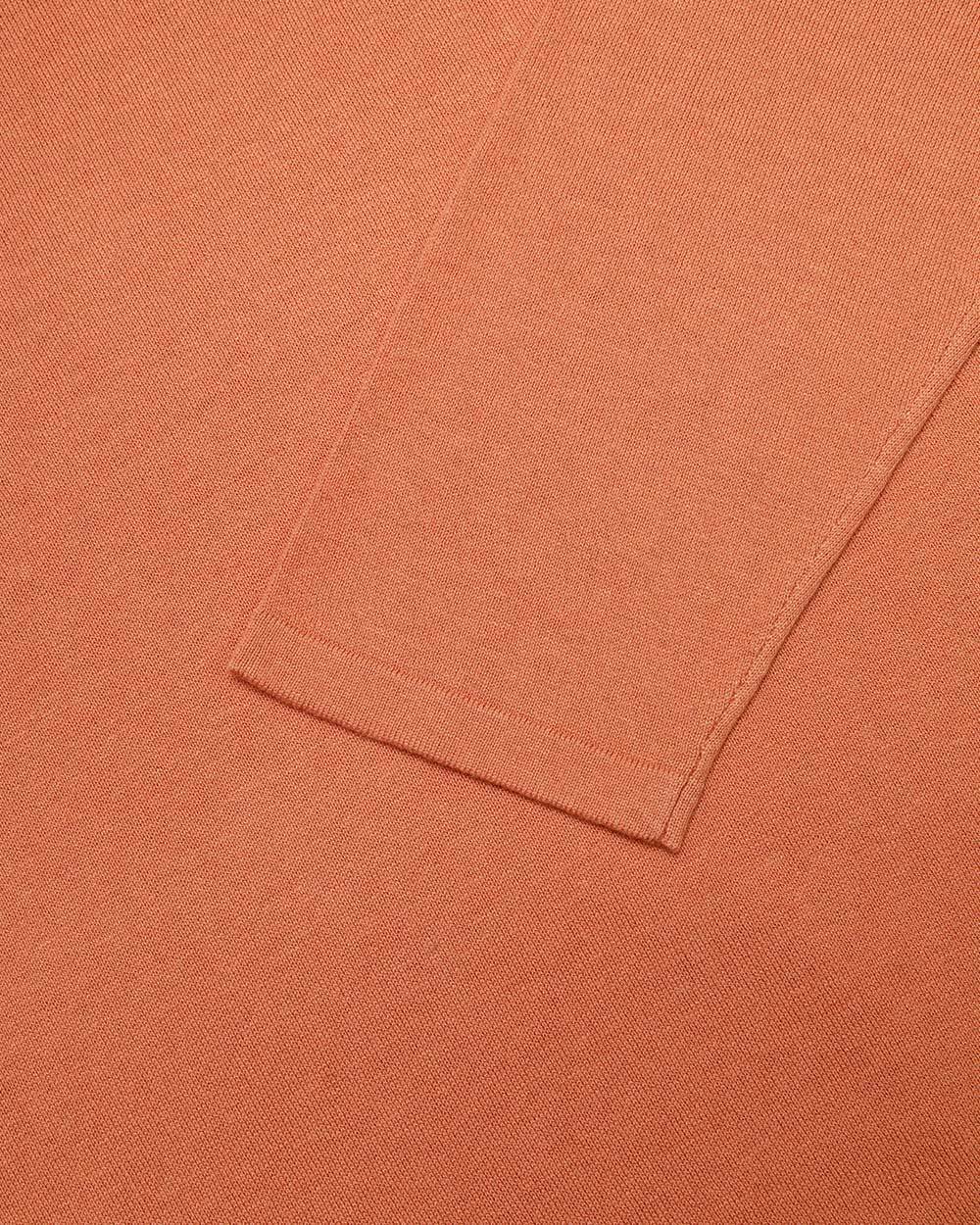 Weekend Max Mara Round Collar Long Sleeve Sweater In Orange