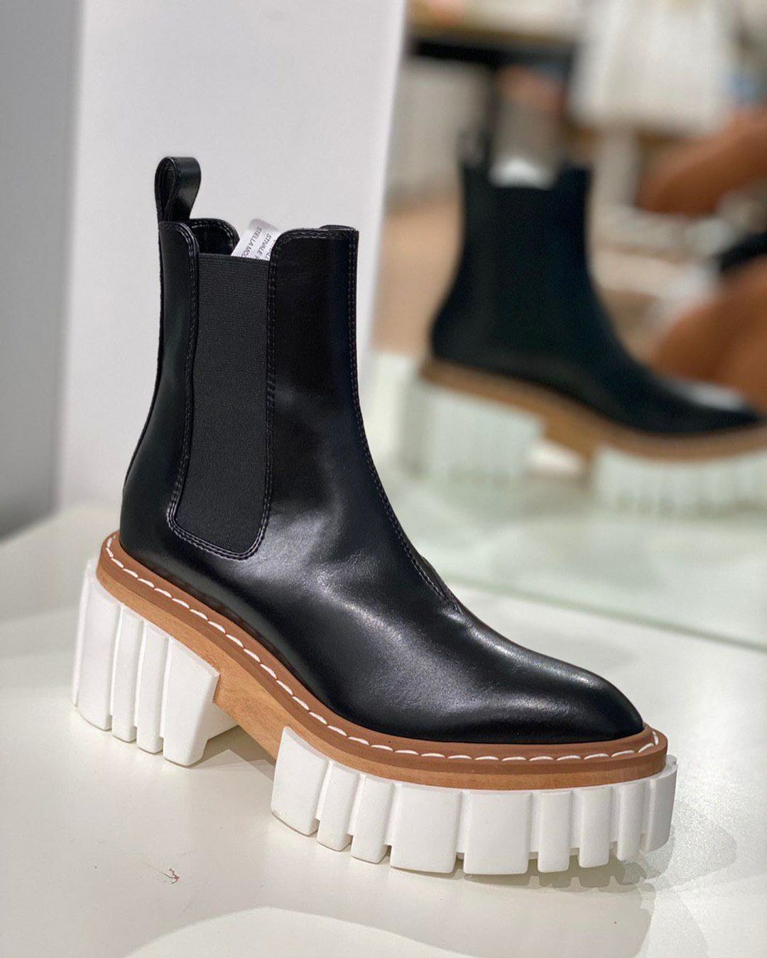 Stella Mccartney Alter Nappa Emilie Boots In Black