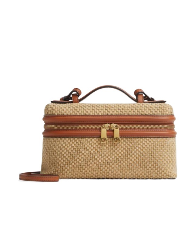 Bottega Veneta Bang Bang Vanity Case In Brown