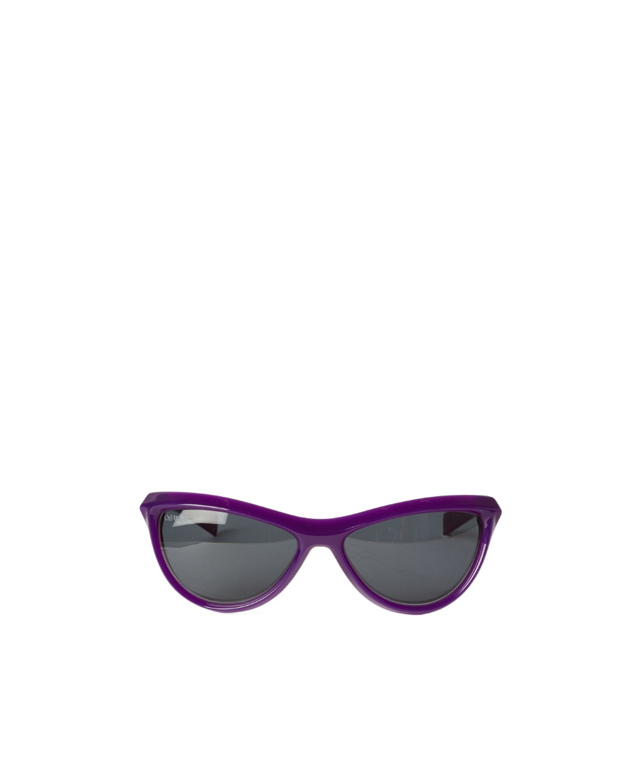 Off-white Logo Sunglasses In Black