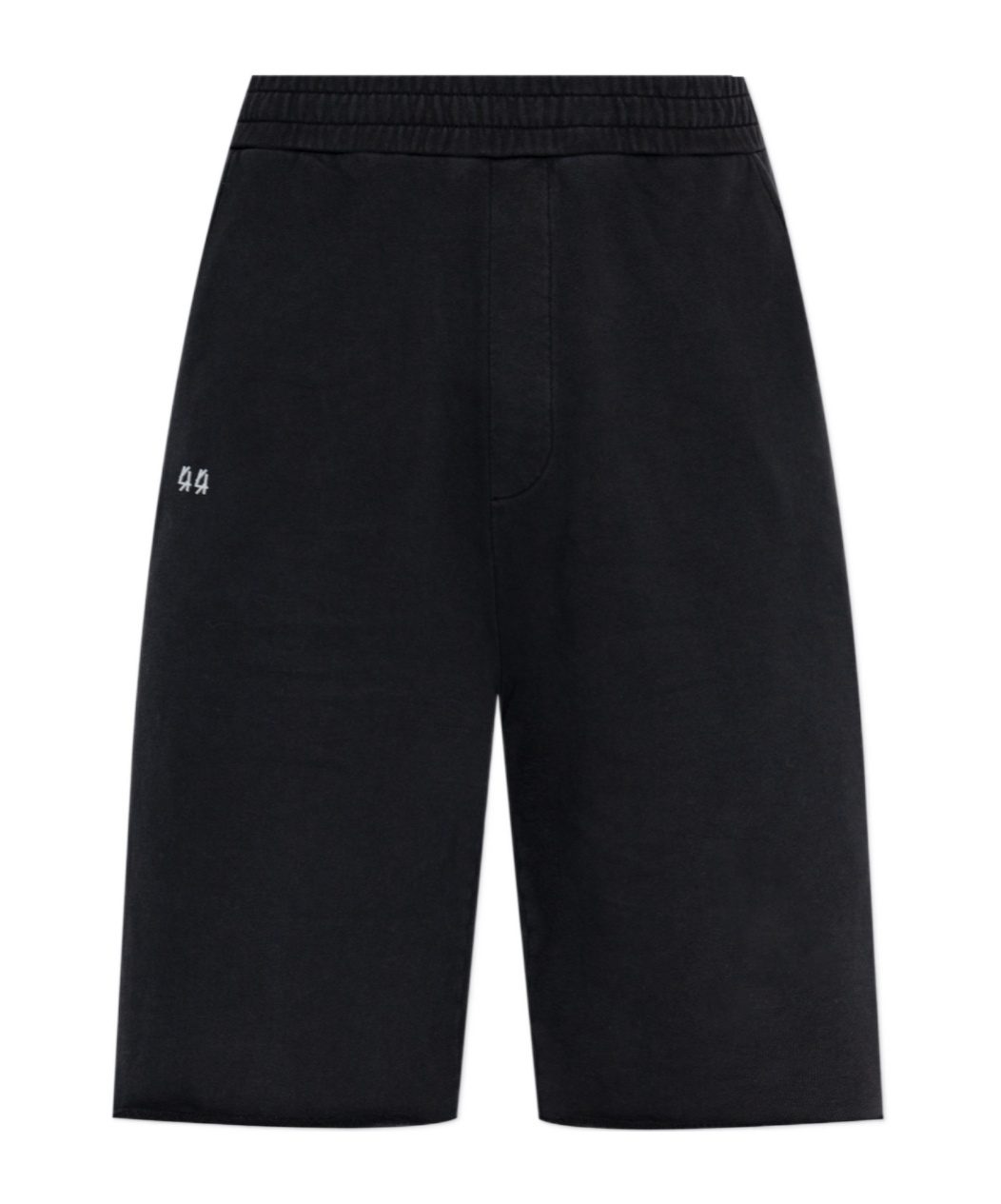 44 Label Group Printed Track Shorts In Black