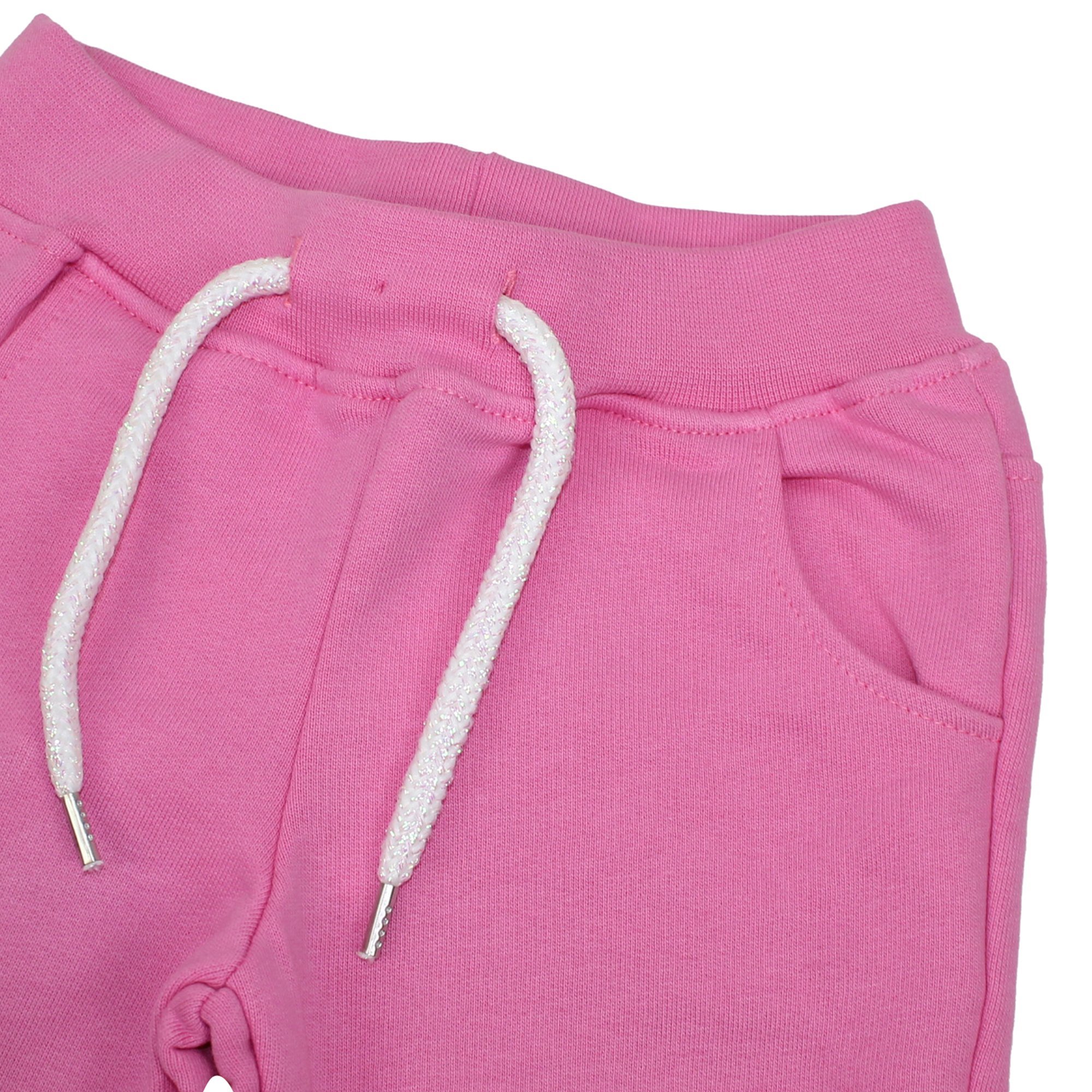 Pinko Bambina Pantalone Bubble In Felpa Di Cotone In Pink