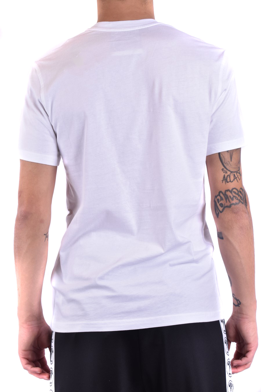 Moschino Teddy Bear Print Cotton T-shirt In White