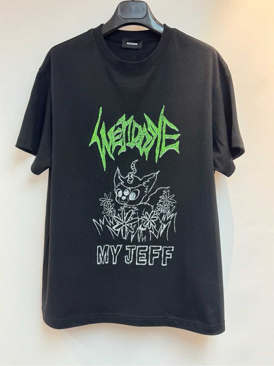 We11 Done Monster Pony T-shirt In Black