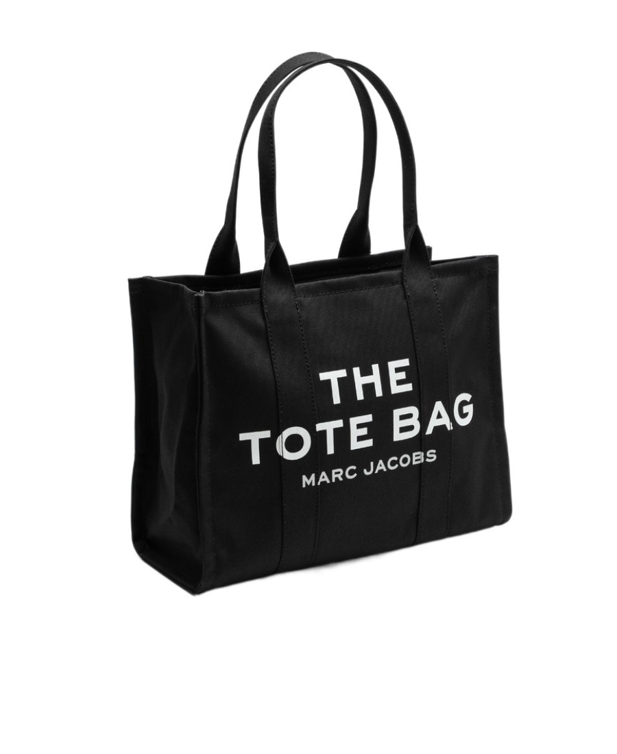 Marc Jacobs Canvas Large Tote Bag In Black