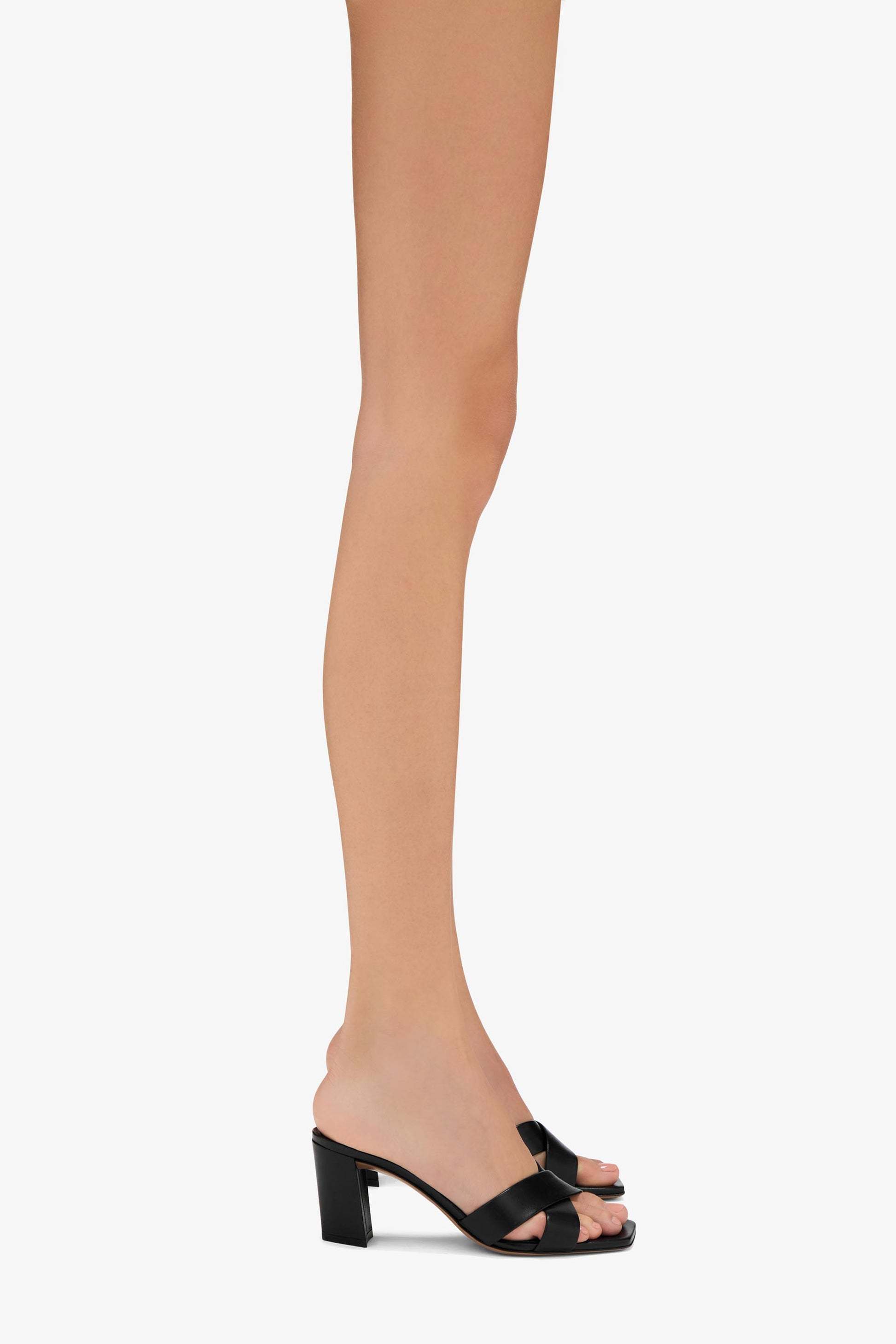 Shop Paris Texas 70mm Dafne Mules In Black