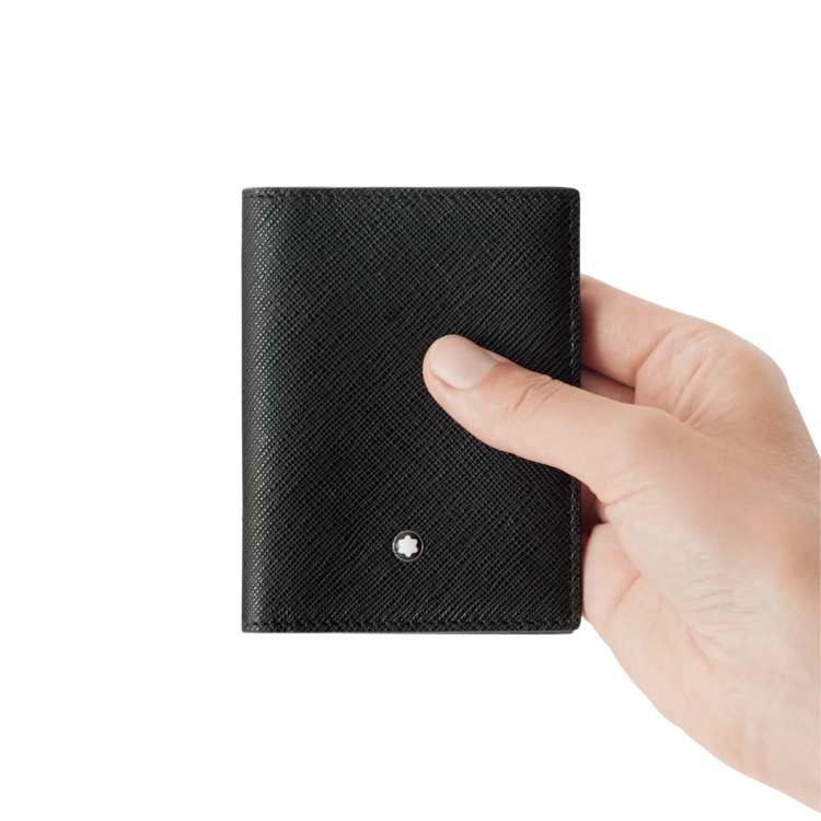 Montblanc Logo Card Bag In Black