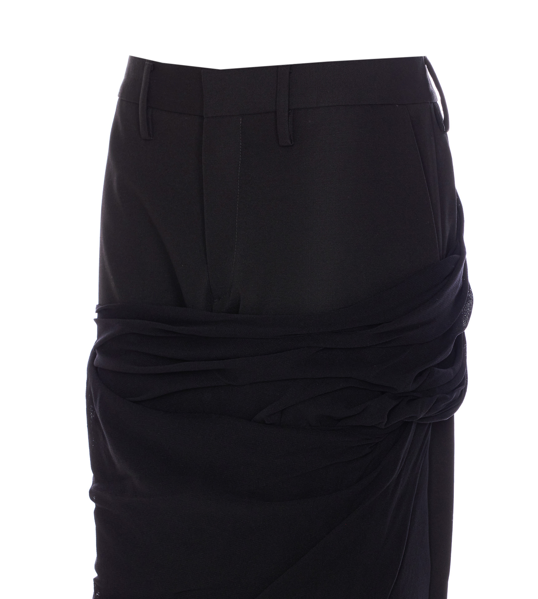 Jean Paul Gaultier Tailored Pants In Black