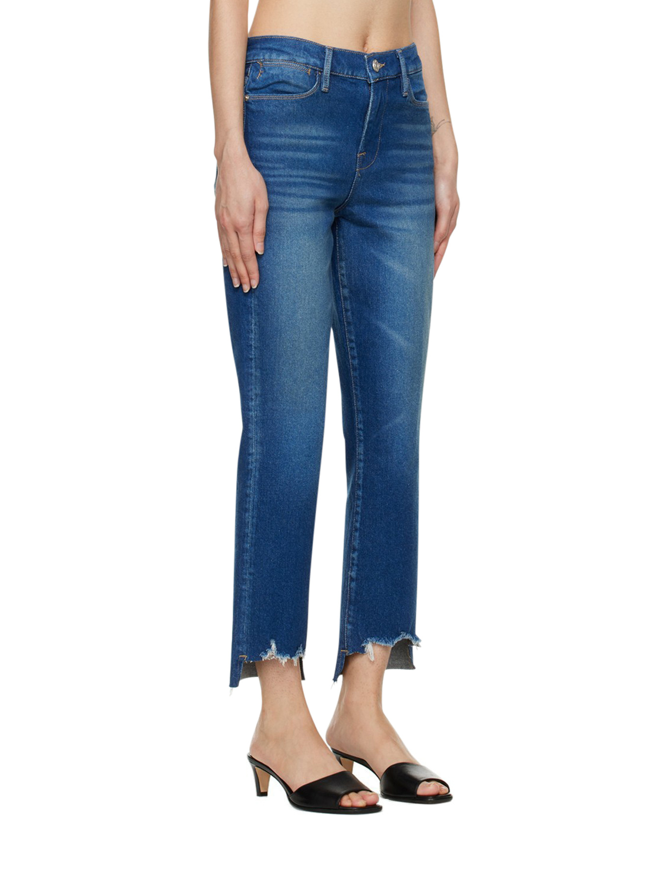 FRAME LE CROP MINI BOOT JEANS