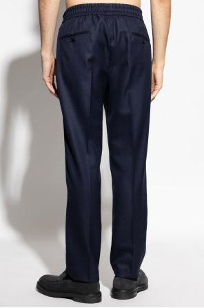 Dolce & Gabbana Drawstring Track Trousers In Blue