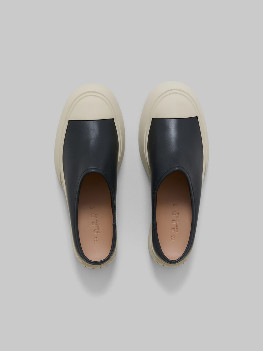 Marni Black Pablo Sabot Slip-on Loafers In Black