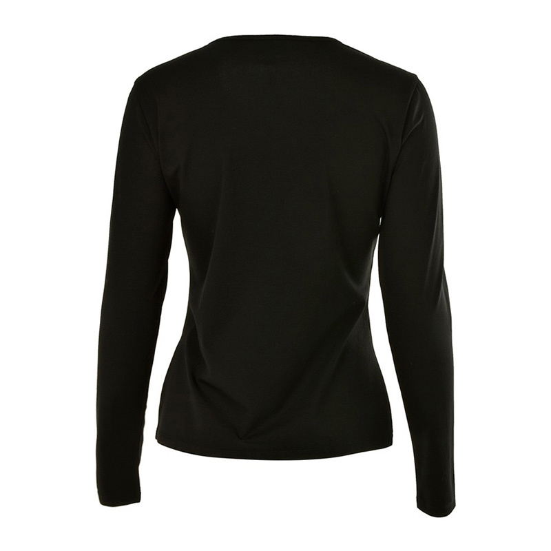 Armani Jeans Long Sleeved T-shirt In Black