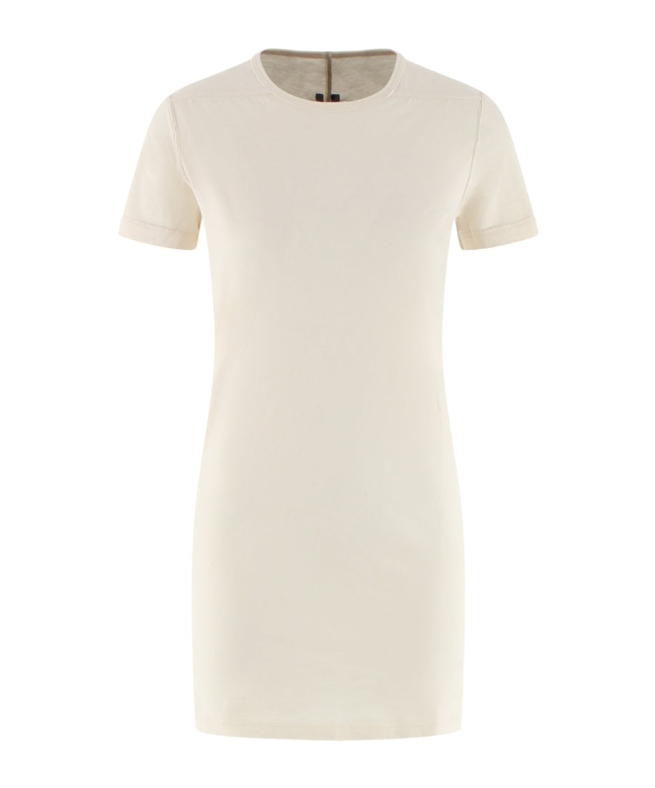 Rick Owens Short-sleeved Crewneck T-shirt In White