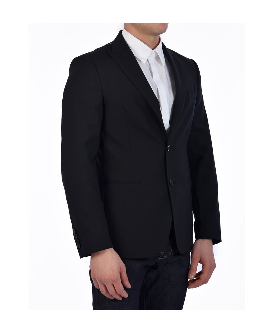 Shop Tonello Single-breasted Suit Jacket In Black