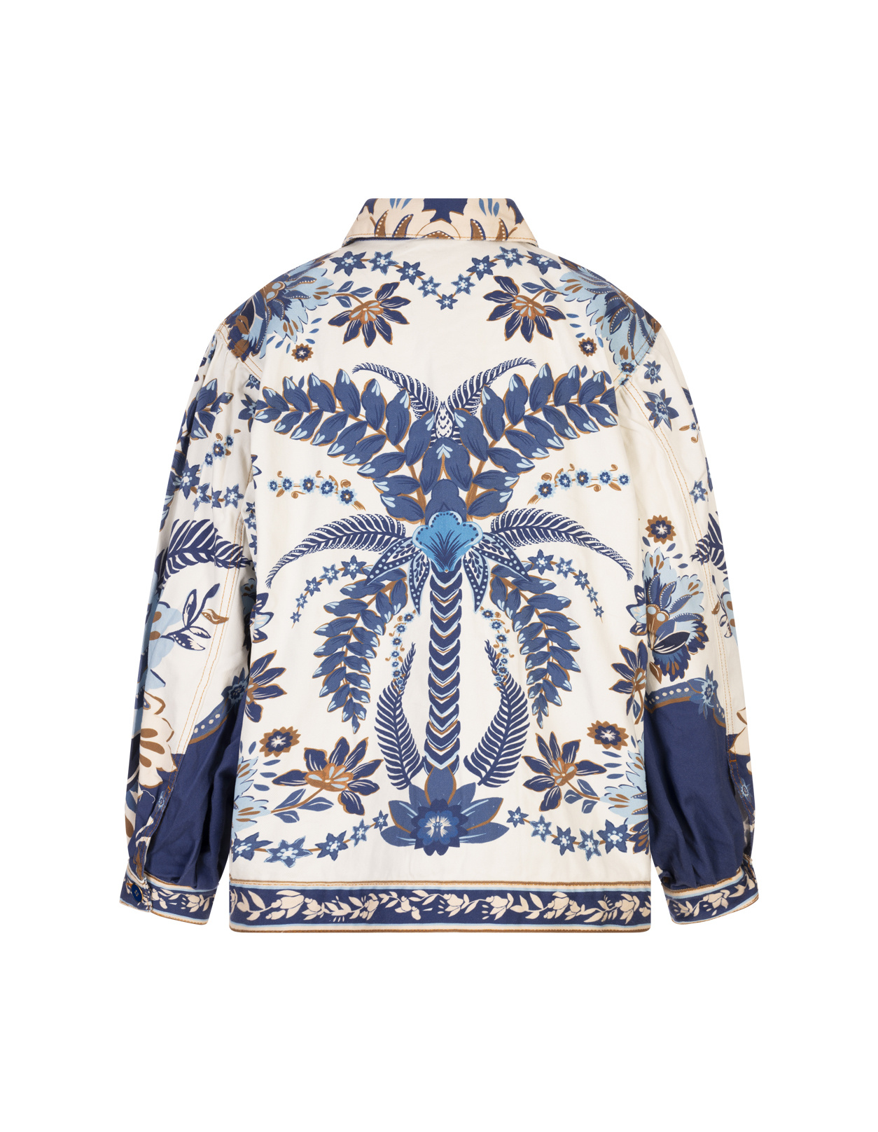 Farm Rio Long-sleeved Shirt In Multi