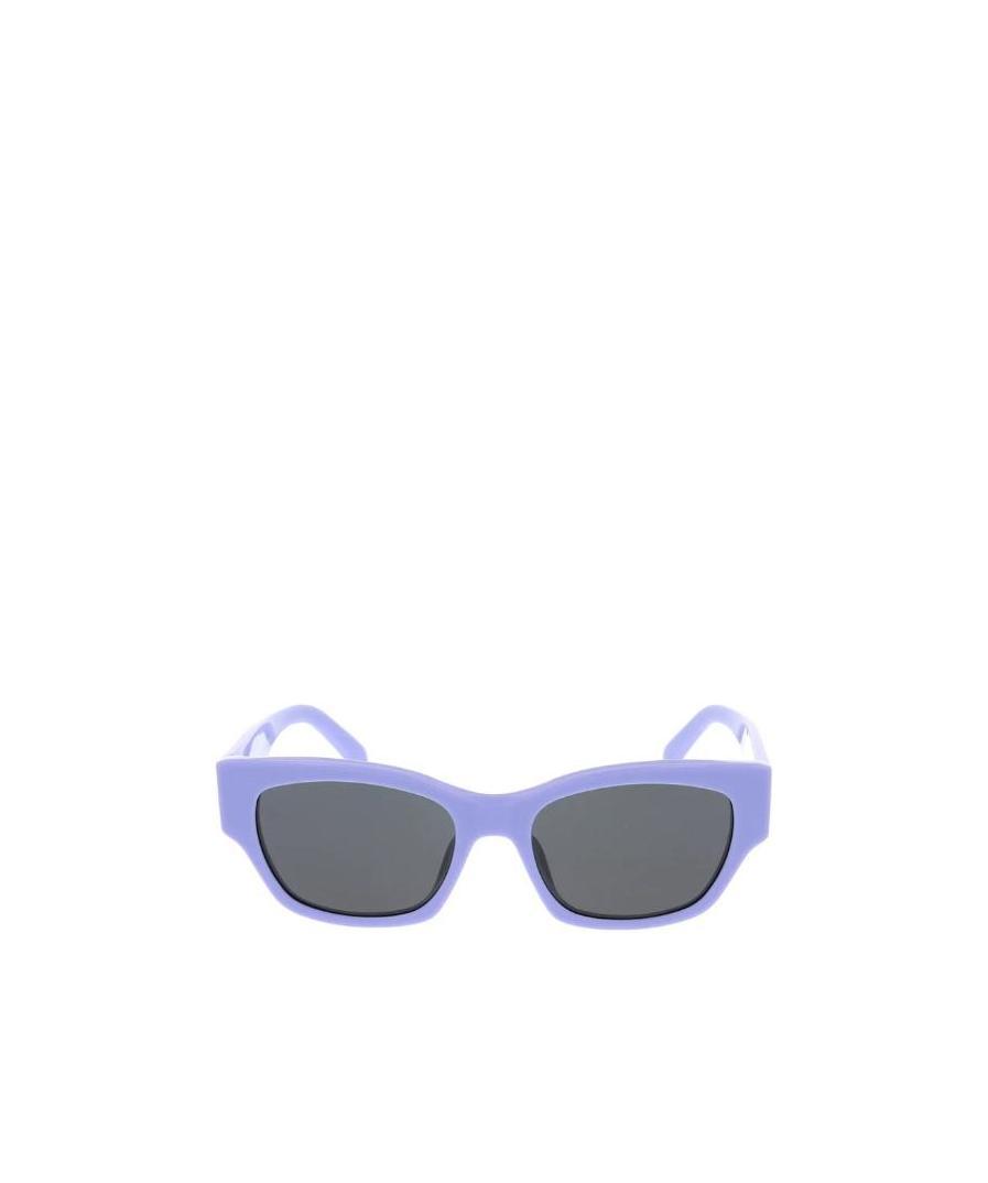 Celine Wayfarer Frame Colored Lens Sunglasses In Purple