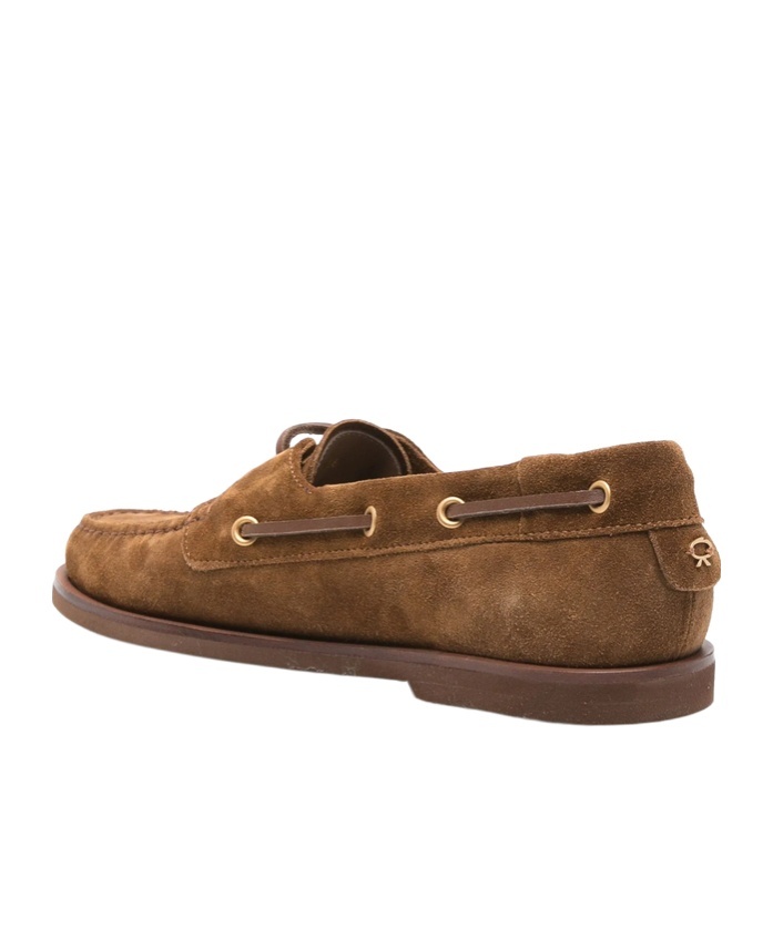 Gianvito Rossi Round-head Flat Shoes In Brown