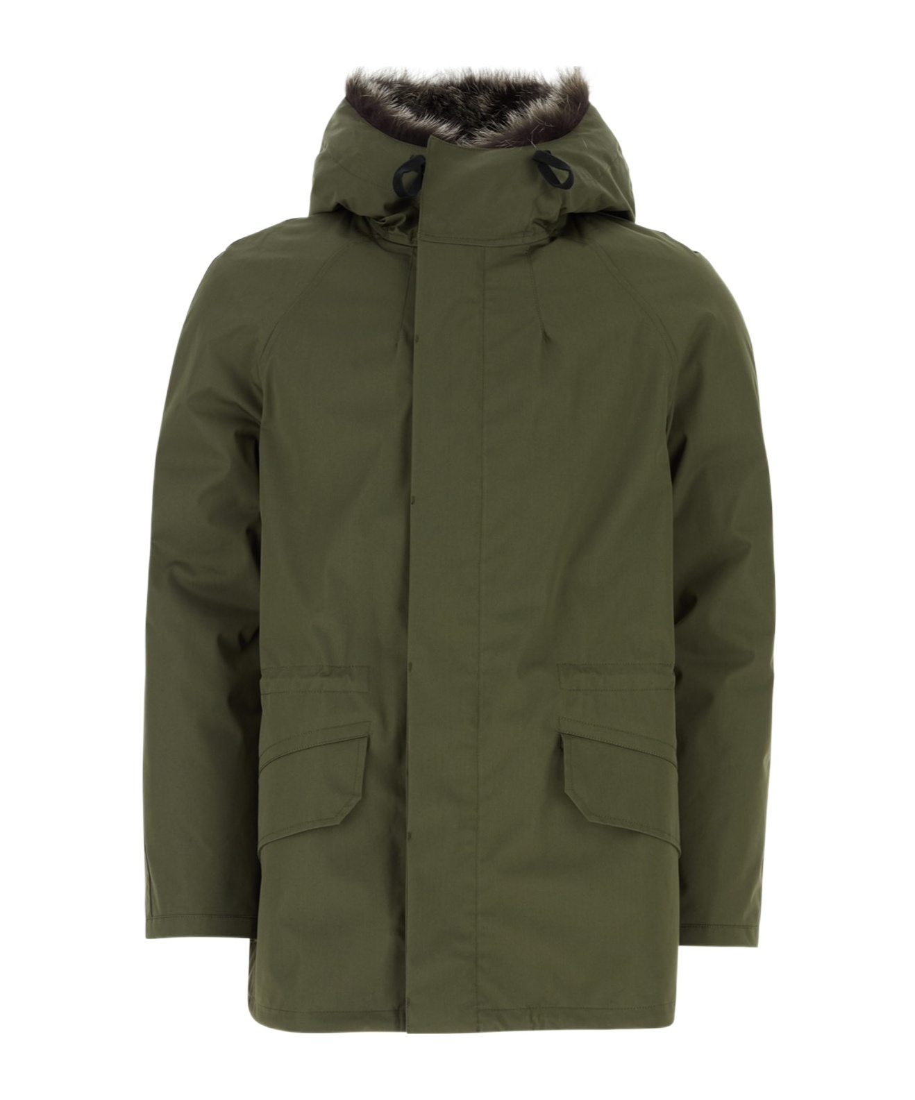 YVES SALOMON YVES SALOMON HOODED PARKA