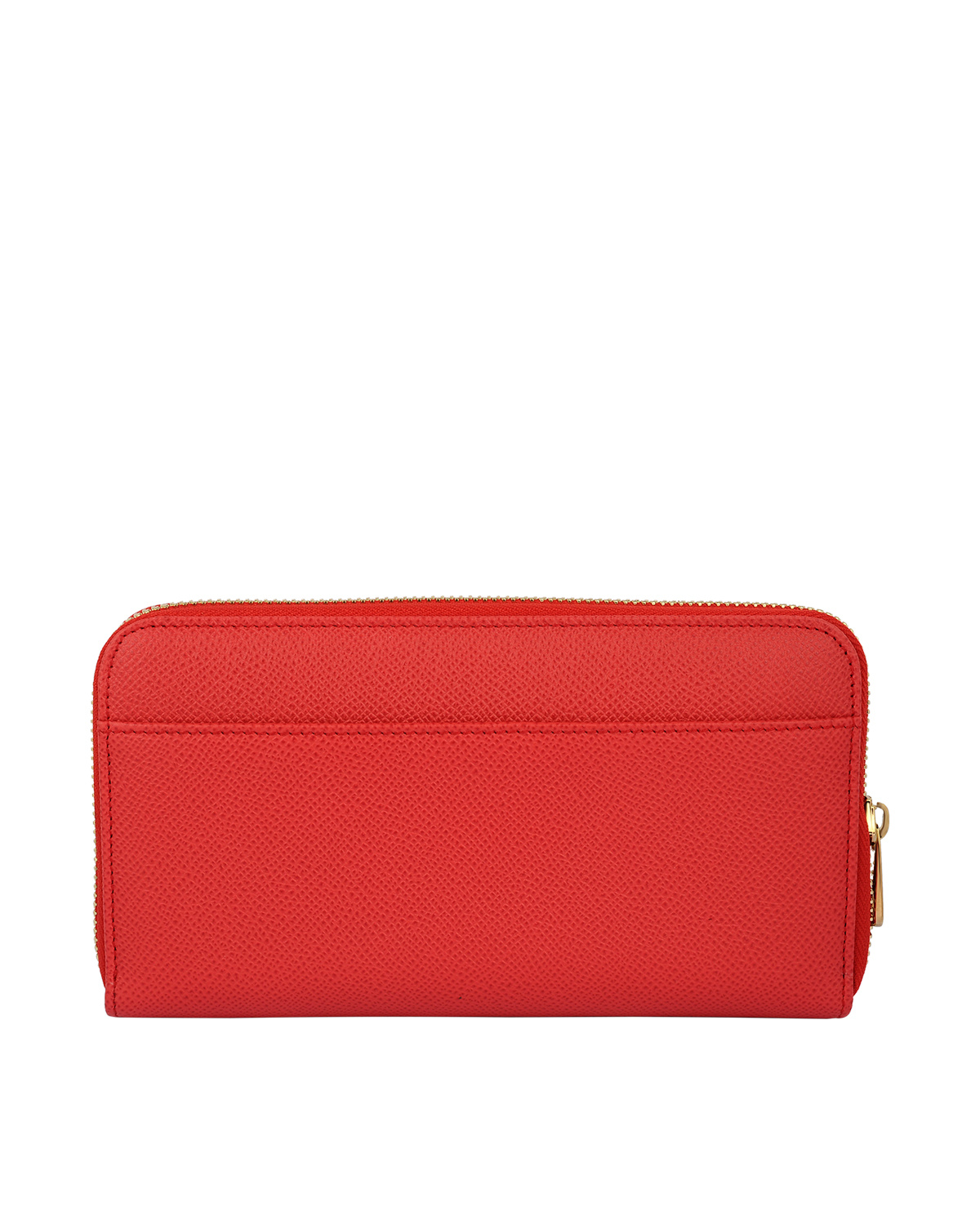 Dolce & Gabbana Logo Details Wallet In Red
