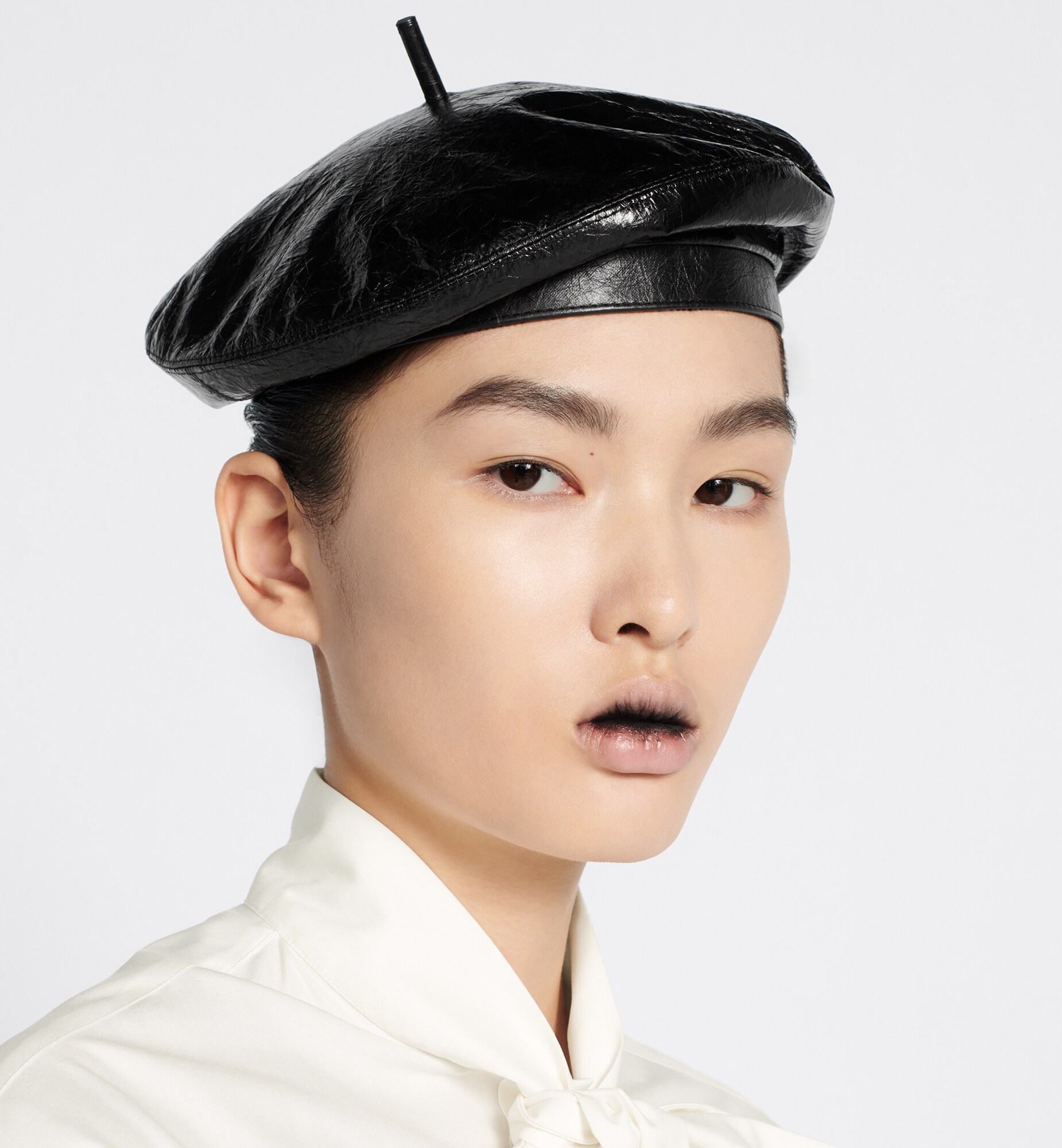 Dior Arty Beret In Black