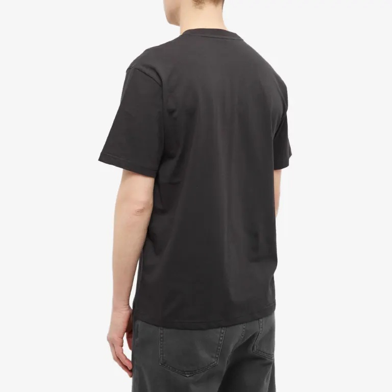 Sunnei Logo T-shirt In Black