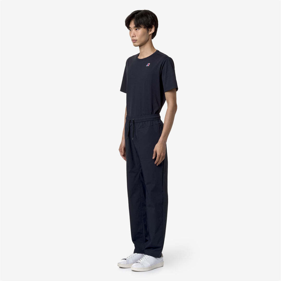 K-way Drawstring Side Pockets Sweatpants In Black
