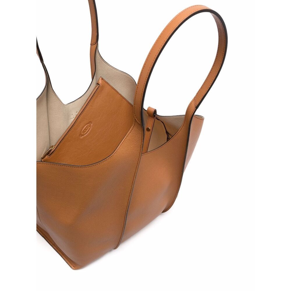 Tod's Versatile Adjustable Top Bag In Brown