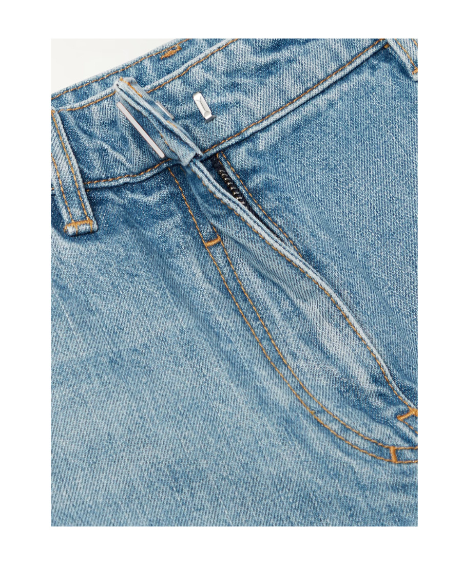Givenchy High-waisted Jeans In Blue