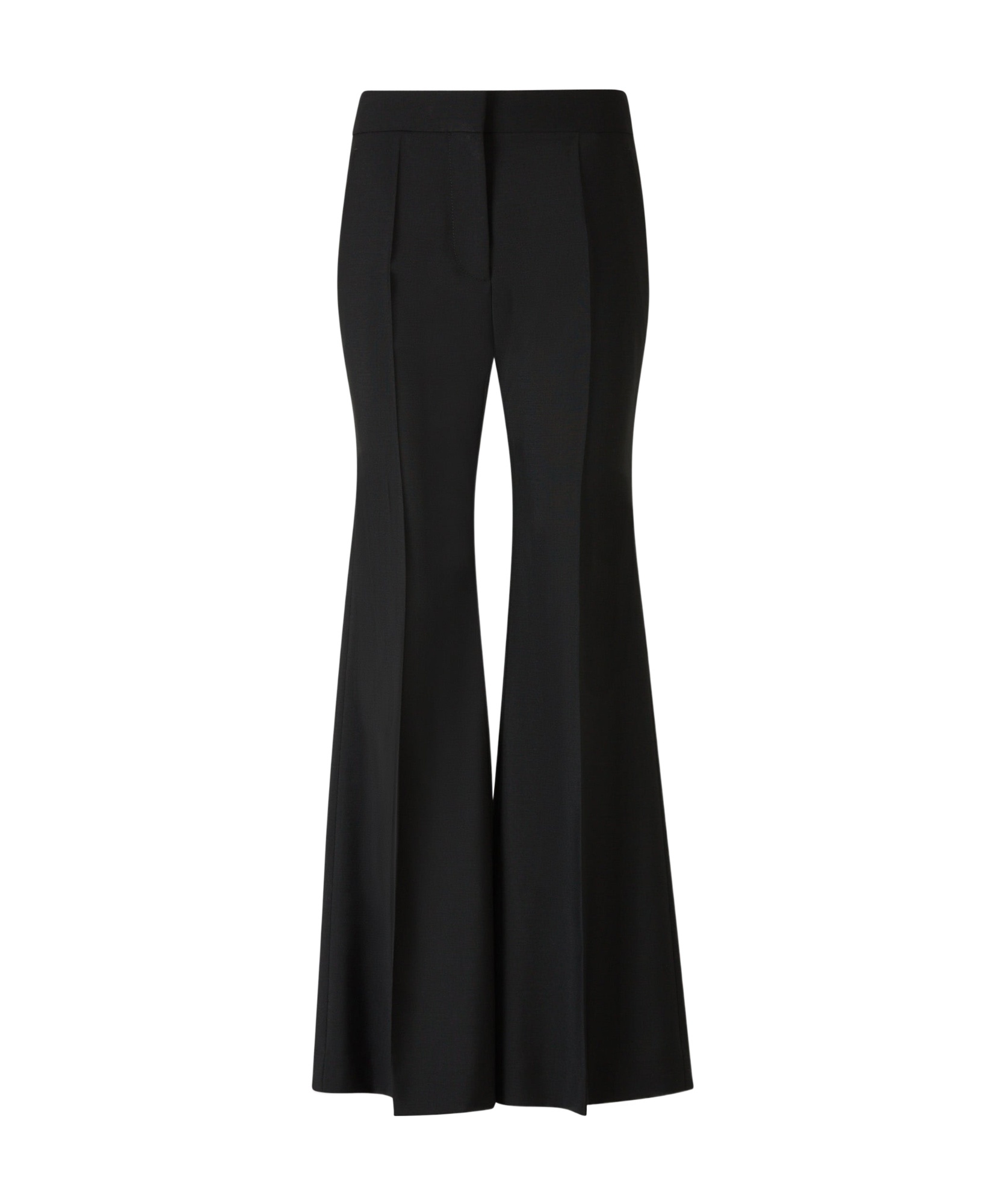 Givenchy Flare Tailored Pants In Wool And Mohair In Black
