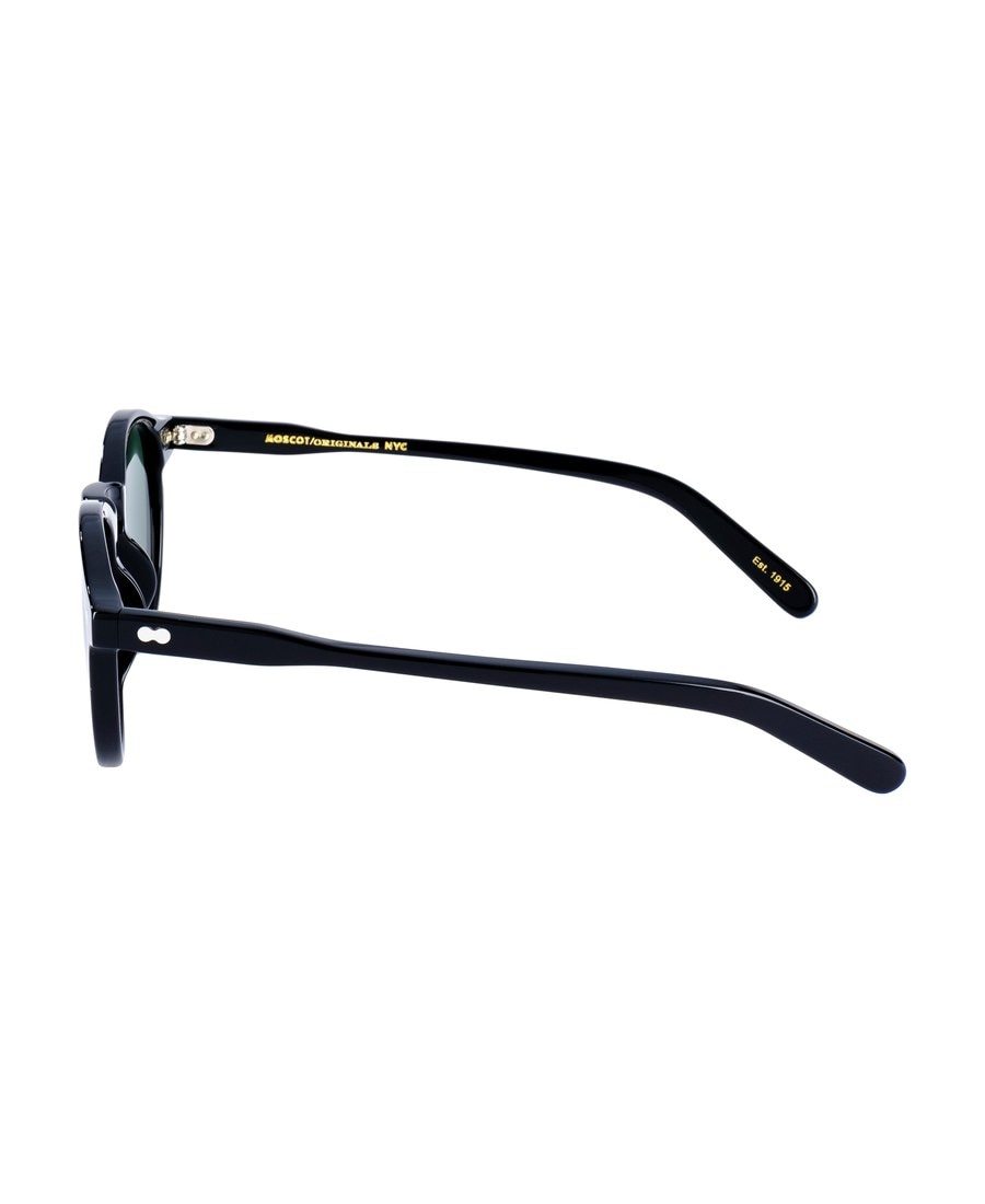 Moscot Matte Round Frame Sunglasses In Green