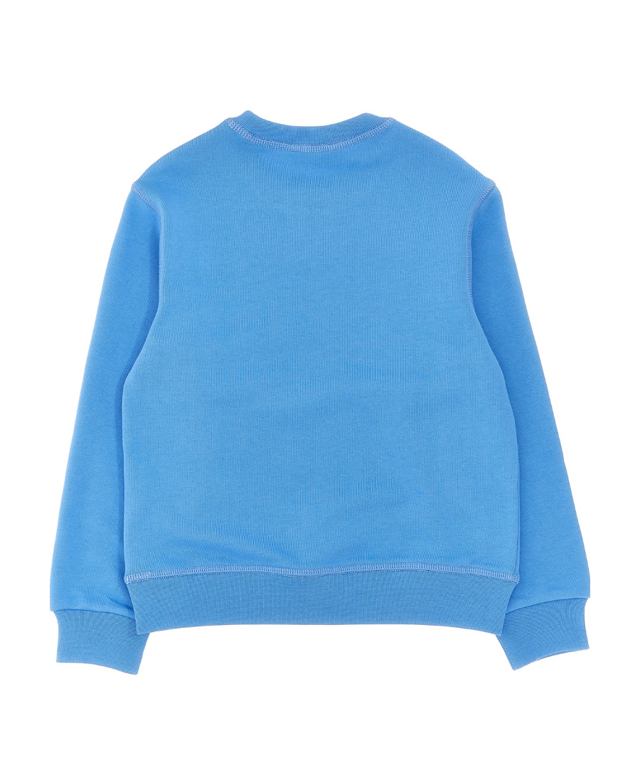 Shop Dsquared2 Logo-print Cotton Sweatshirt In Blue