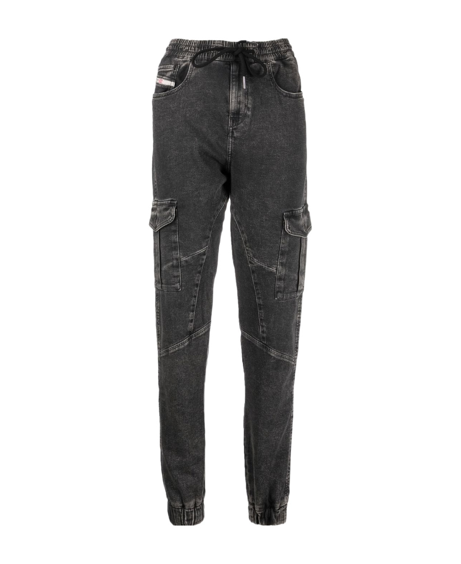 Diesel 2051 D-ursy 069zf Slim-cut Jeans In Black
