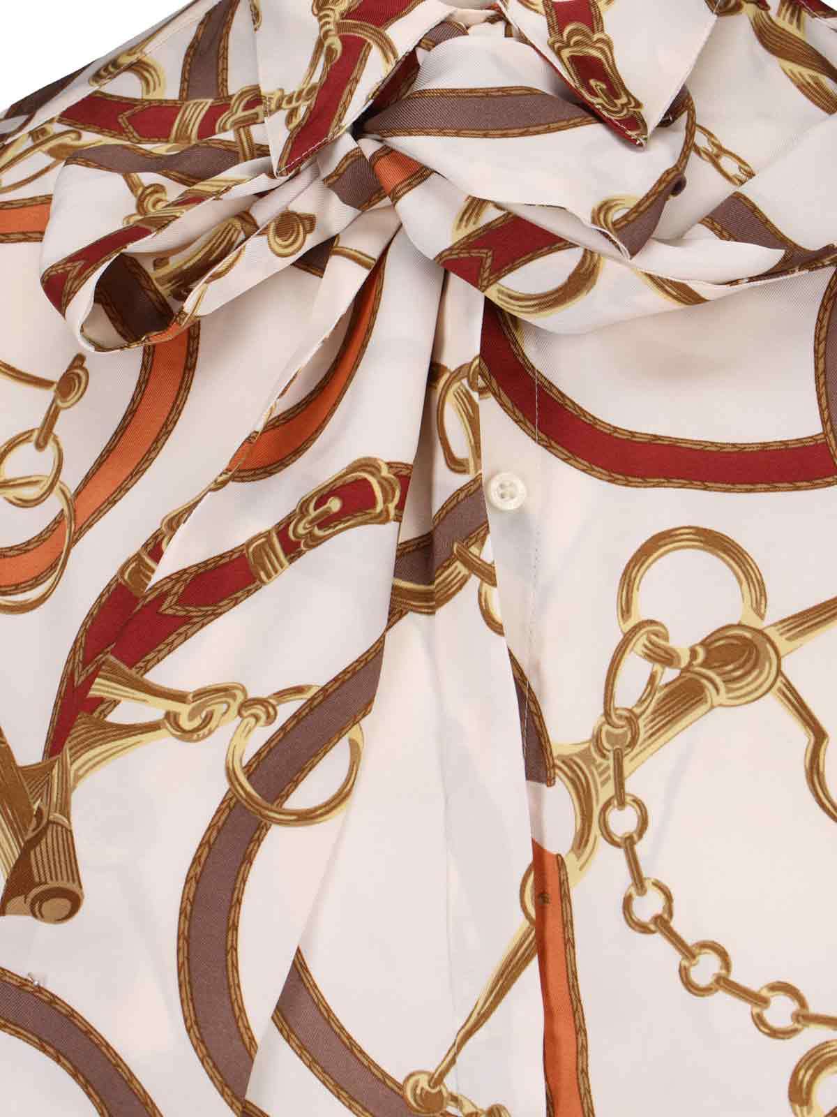 Ralph Lauren Chain-print Shirt In Multi