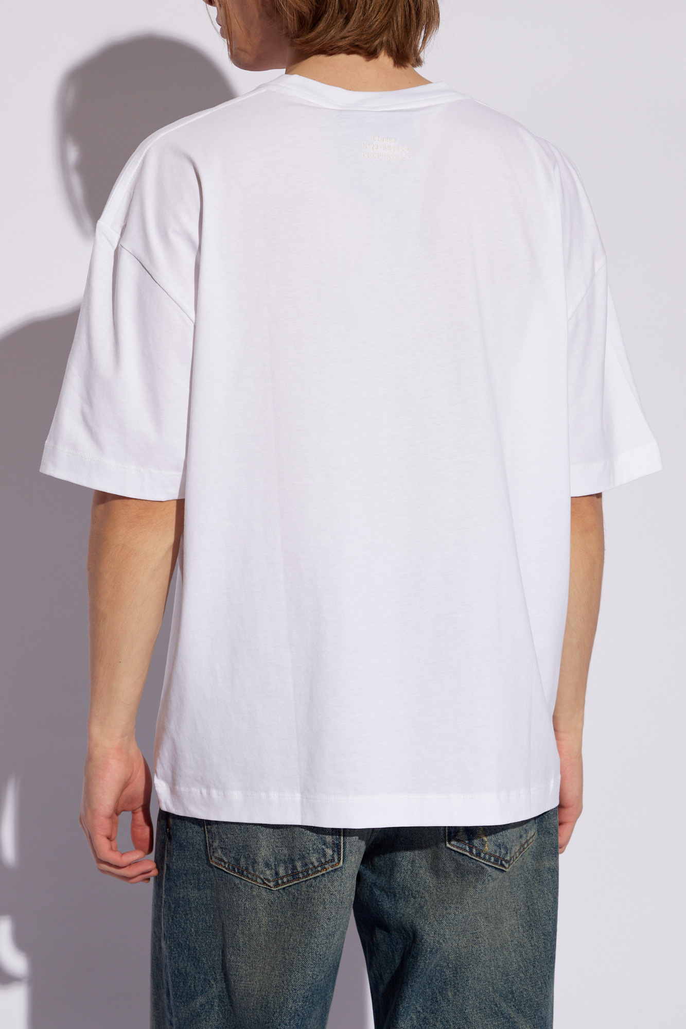 Etudes Studio X Julian Farade Abstract-print T-shirt In White