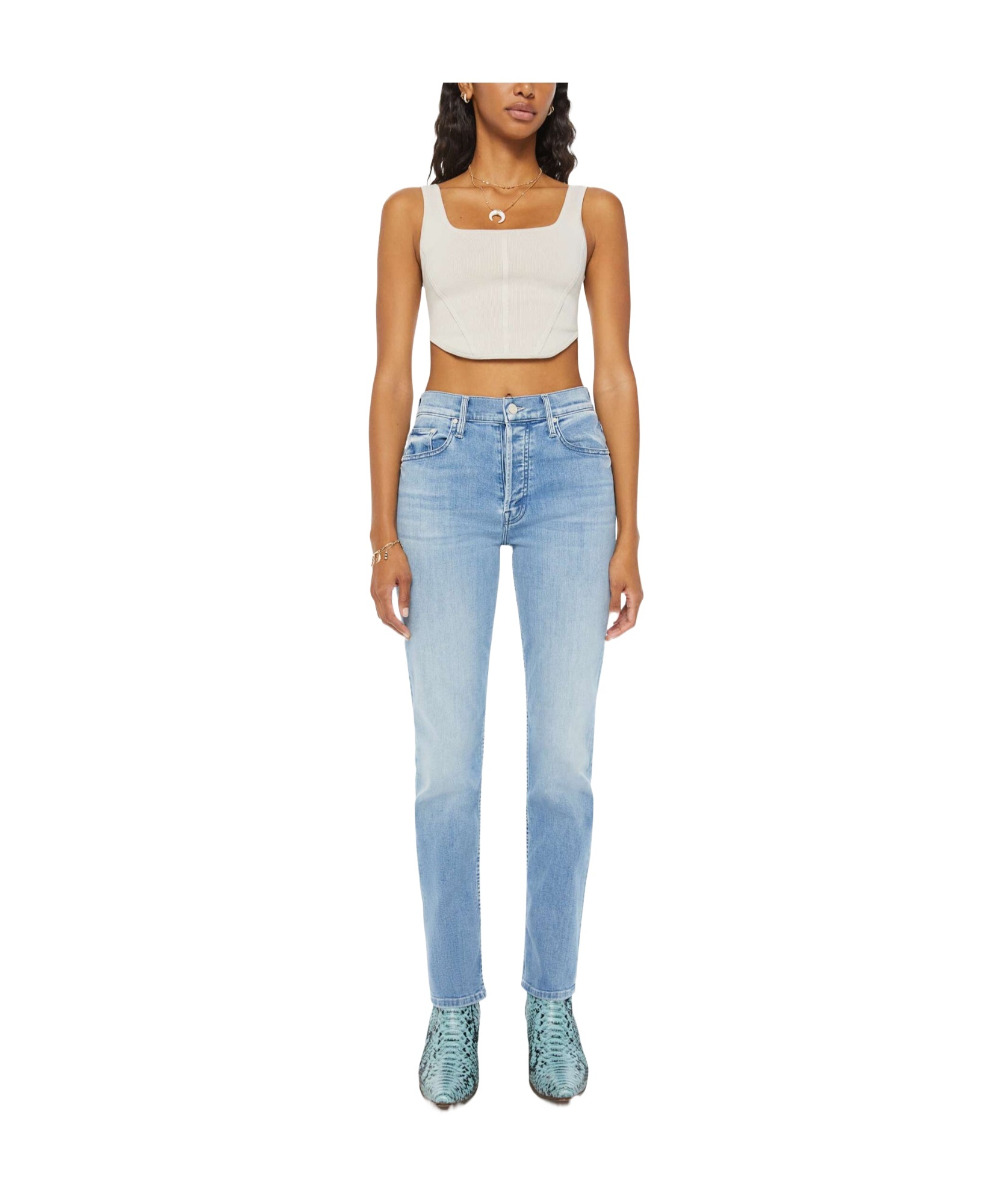 MOTHER MULTI-POCKET JEANS