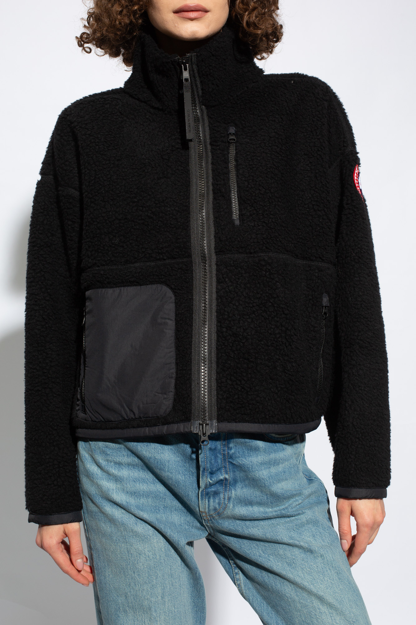 CANADA GOOSE SIMCOE FLEECE WOOL-BLEND JACKET