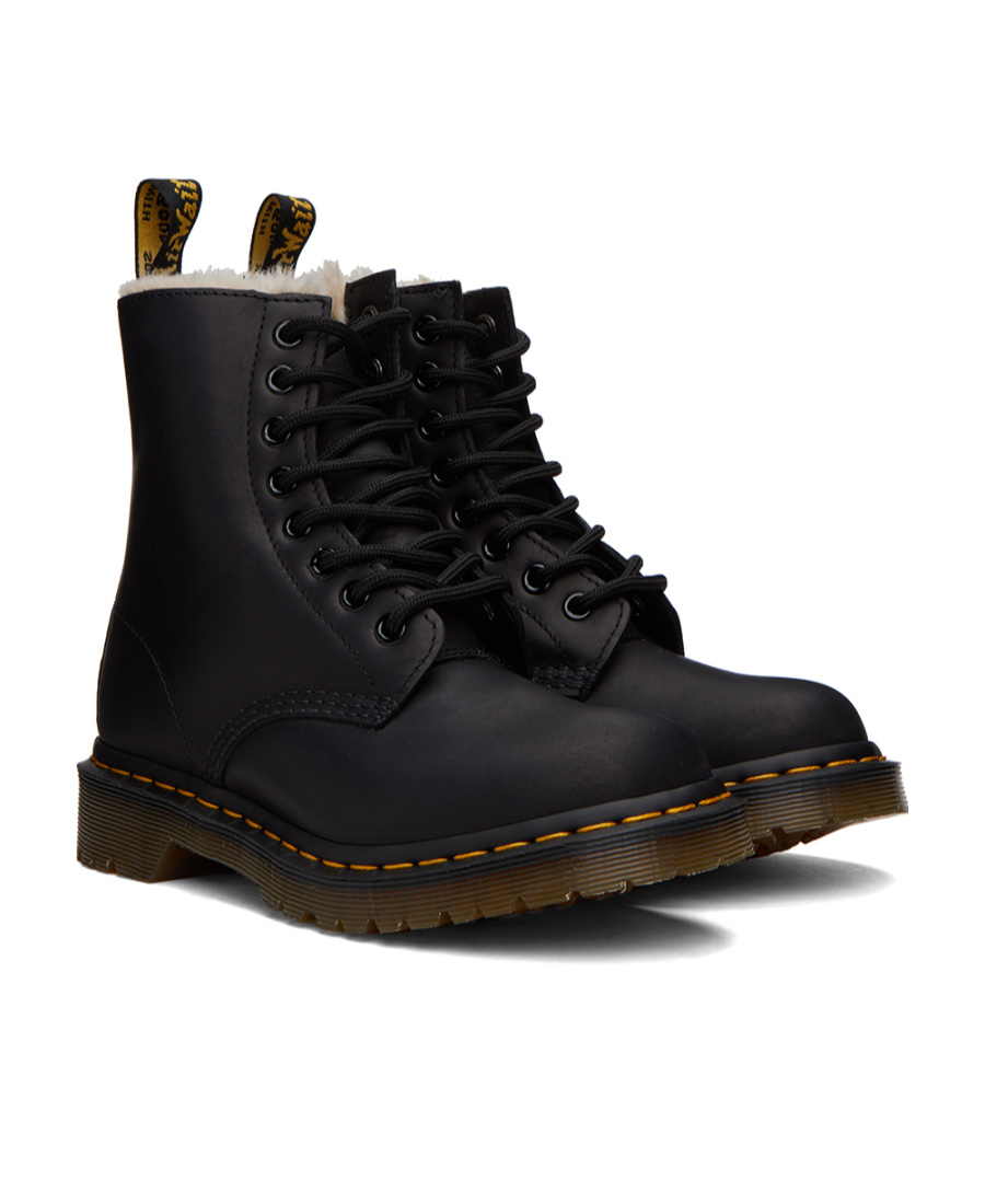 Dr. Martens' Dr. Martens Woman Ankle Boots Black Size 6 Soft Leather In Black