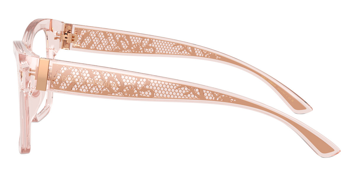 Dolce & Gabbana Square-frame Glasses In Neutral